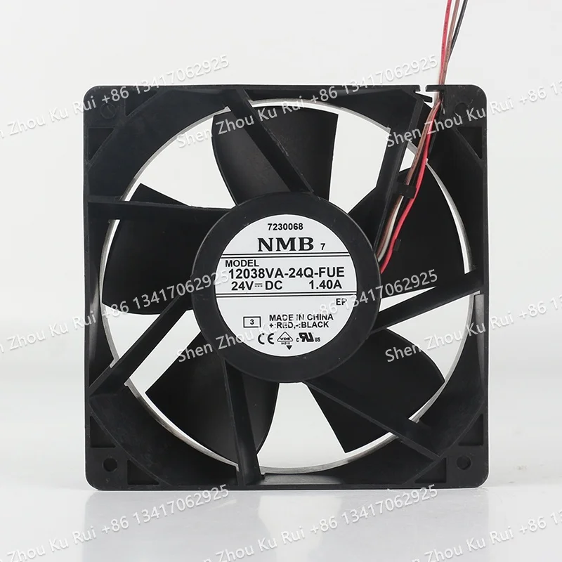 

New original genuine NMB 12038VA-24Q-FUE DC24V 1.20A frequency converter with cooling fan