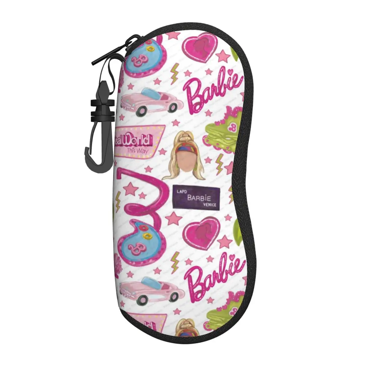 

Barbie Soft Shell Ultra-Light Eyewear Case - Scratch-Resistant and Space-Saving Glasses Bag for Outdoor Adventures