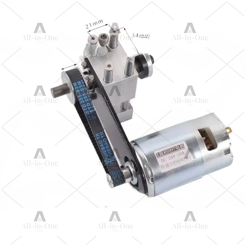 Table Saw Spindle Precision Mini Table Saw Bearing Housing Woodworking Table Saw Shaft Non-powered Cutting and Grinding Spindle