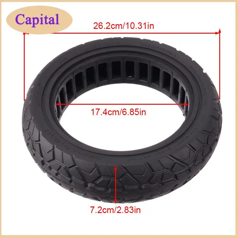 For Ninebot G3/ZT3/ZT3 11 Inch 11x2.75 Electric Scooter Off-road Solid Tires 70/65-7.5 Anti-slip Explosion-proof E-Scooter Tyre