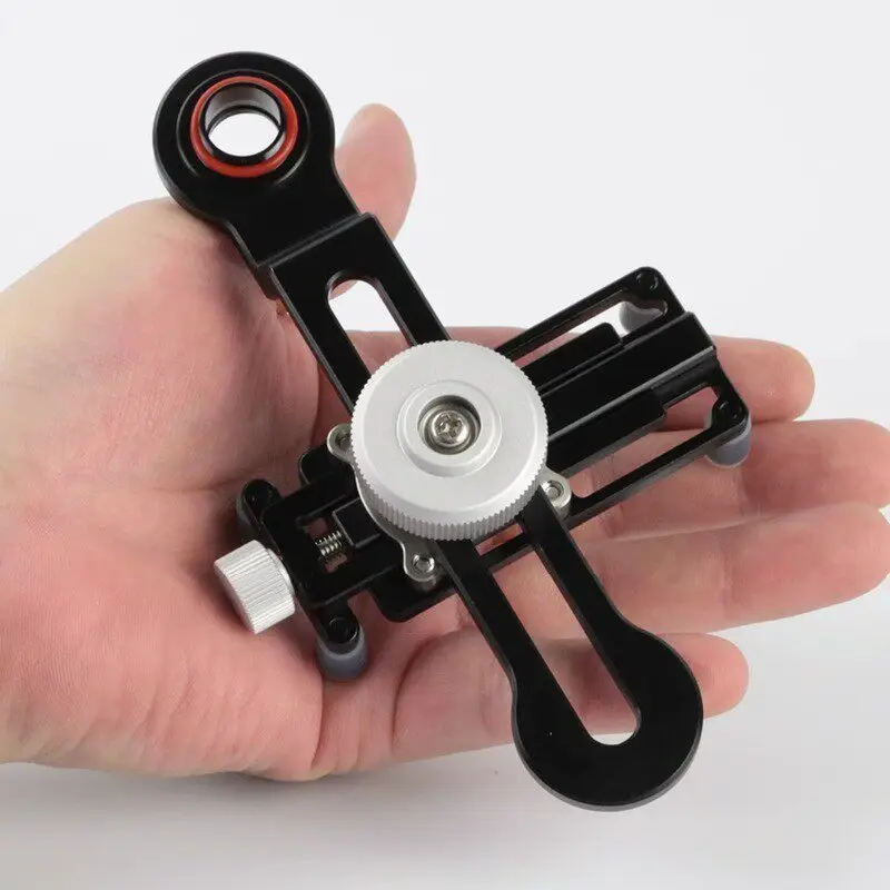 Antique jewelry magnifying glass microscope Connect mobile phone camera clamping bracket, mobile phone clip