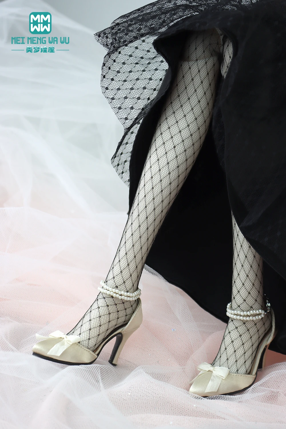 Past 58--60 cm 1/3 BJD SD DD pop speelgoed Ball Jointed Doll Mode parelketting lederen schoenen