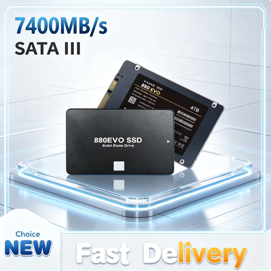 [Brand+] NUOVO 880EVO SSD Interno SATA3 da 2,5 Pollici ad Alta Velocità per Laptop e PC Desktop
