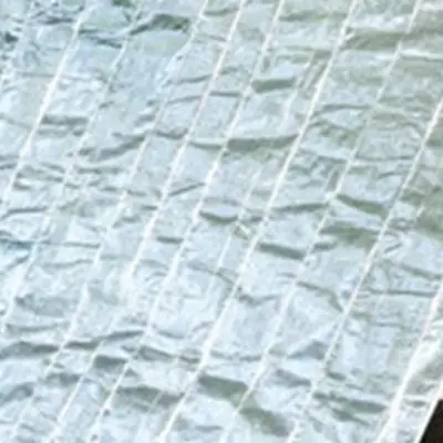 For Camping Outdoor Sleeping Mat Aluminum Foil Camping Mat 4 Hanging Points Heat-Insulating Lightweight Design