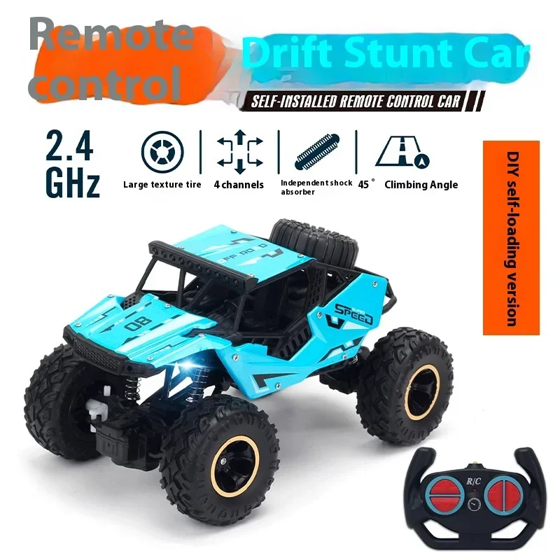 Voiture électrique télécommandée 2.4g, Simulation de dinosaure, voiture d'escalade à dérive, jouet pour enfants, cadeaux pour enfants, jouets Rc