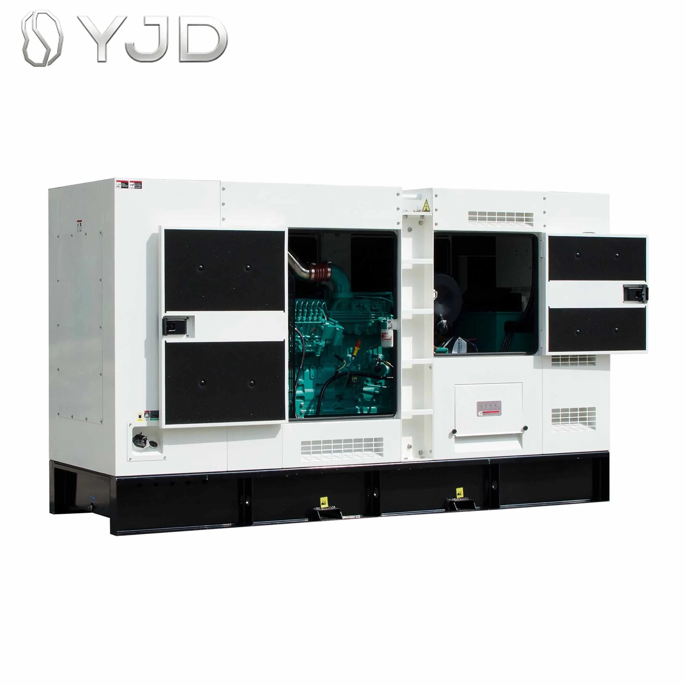 3 Phase Cum-mins Engine 6CTA8.3-G2 Silent Canopy Genset 200 Kva 160kw Diesel Generator