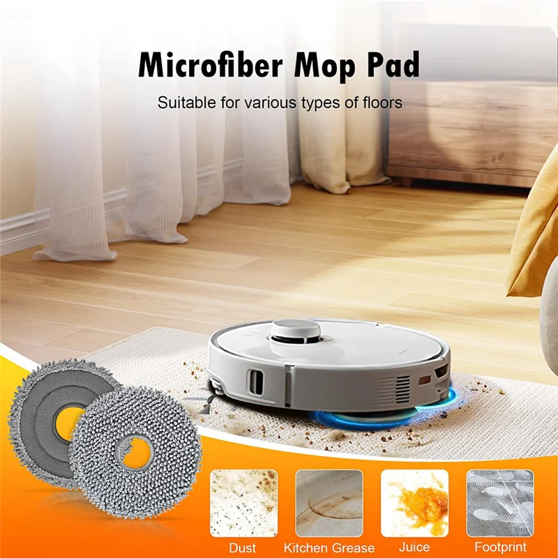 

AT19-For Roborock Robot Vacuum Cleaner Qrevo 5AE/Curv/Curvc/Curv S5X 5A1 5XC/Edge Brush Vacuum Cleaner Accessories