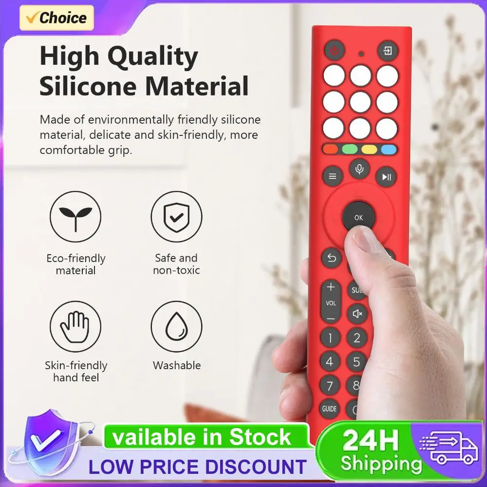Funda protectora para mando a distancia HISENSE ERF2K38H con cordón, cubierta RC a prueba de caídas, carcasa RC para televisor, accesorios para Smart TV