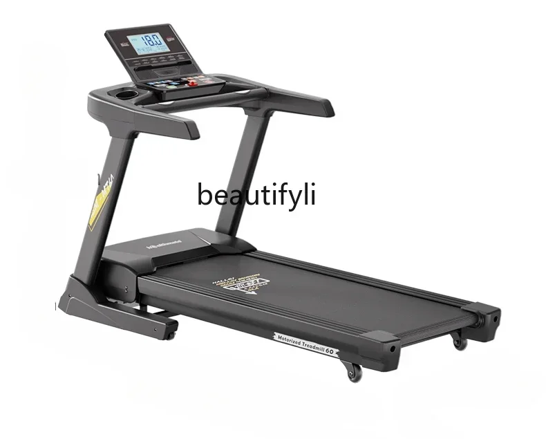 

lt New treadmill household magnetic levitation shock absorption silent hill climbing machine special for gym