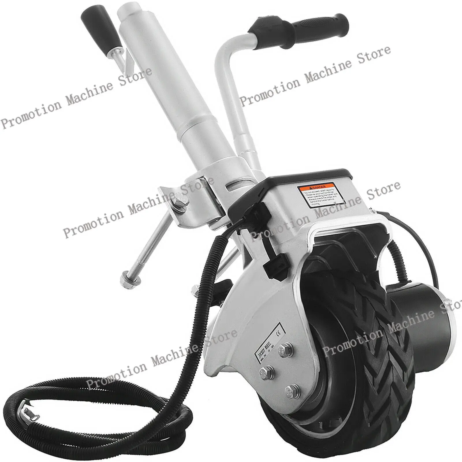 350W 12V Electric Motorised Jockey Wheel 2270KG Vehicle Load Caravan Boat Wheel Dolly Utility Trailer Car SUV Power Mover
