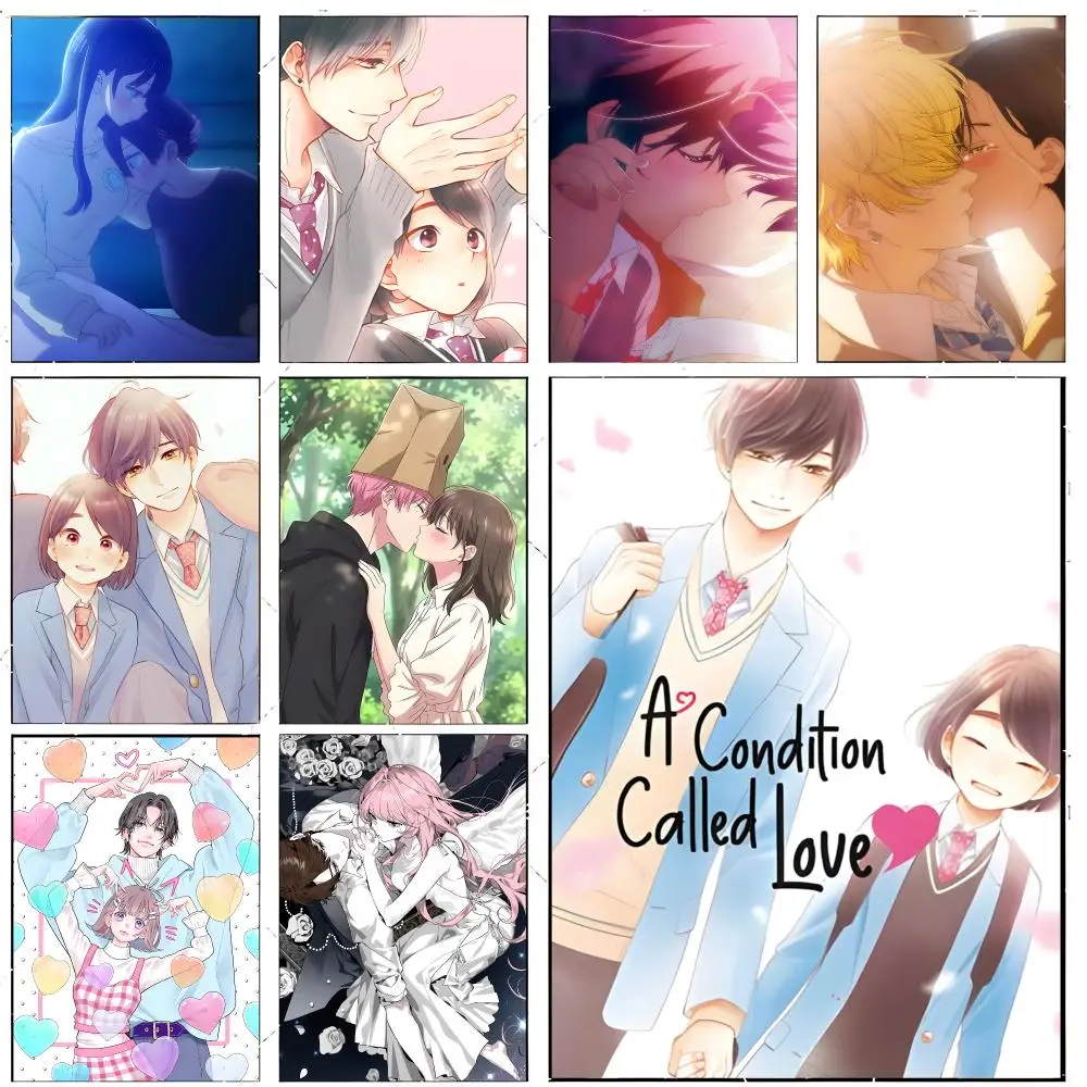 Anime Romance A-A Condition Called Love Poster Premium Decor Art & Gift for Household Lounge Home Ornaments