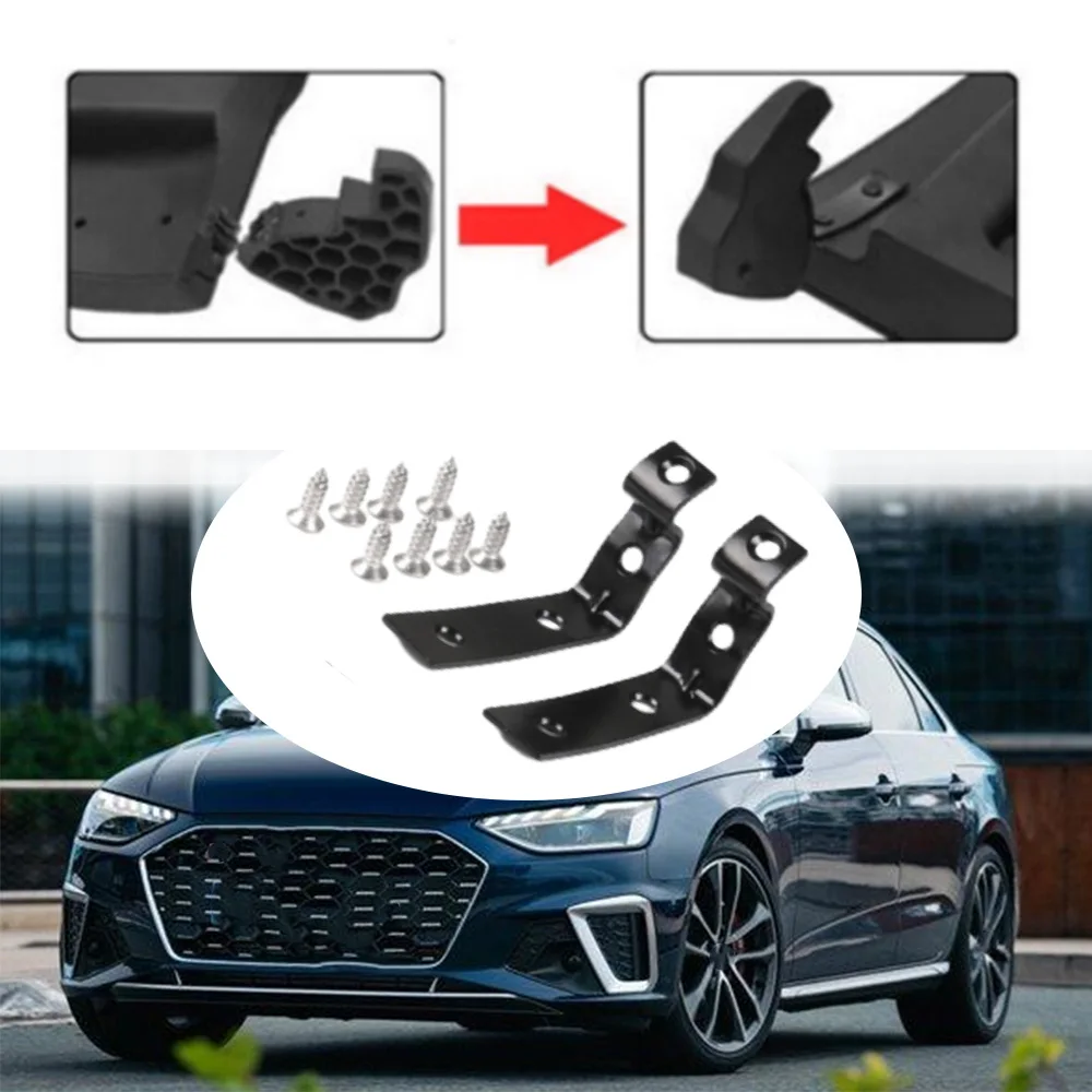

2pcs Car Modification Armrest Box Hinge Bracket Repair Kit For Audi Audi A4 S4 RS4 B6 B7 8E 8E2857131 8E2857035 8E0880802