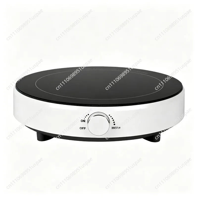 New induction cooker small household model round high power 3500w battery cooker 110 US standard