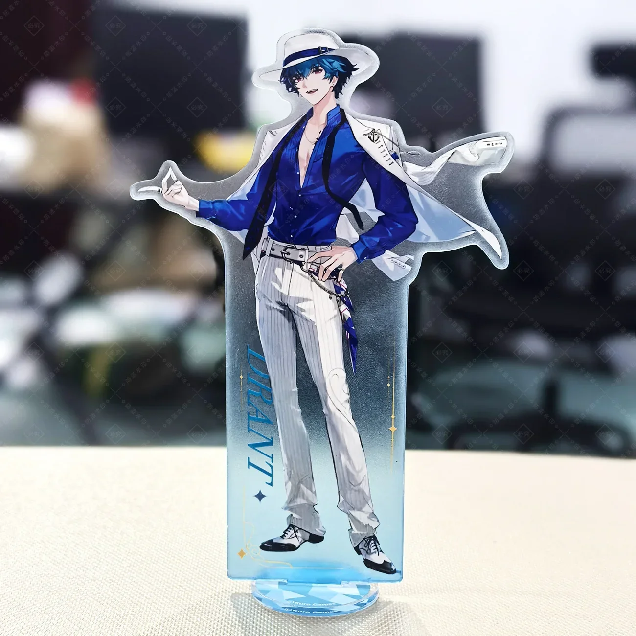 Anime Game Wuthering Waves Acrylic Stand Action Figure Brant Zani Phoebe Carlotta Montelli Phoebe Standing Sign Model Plaque