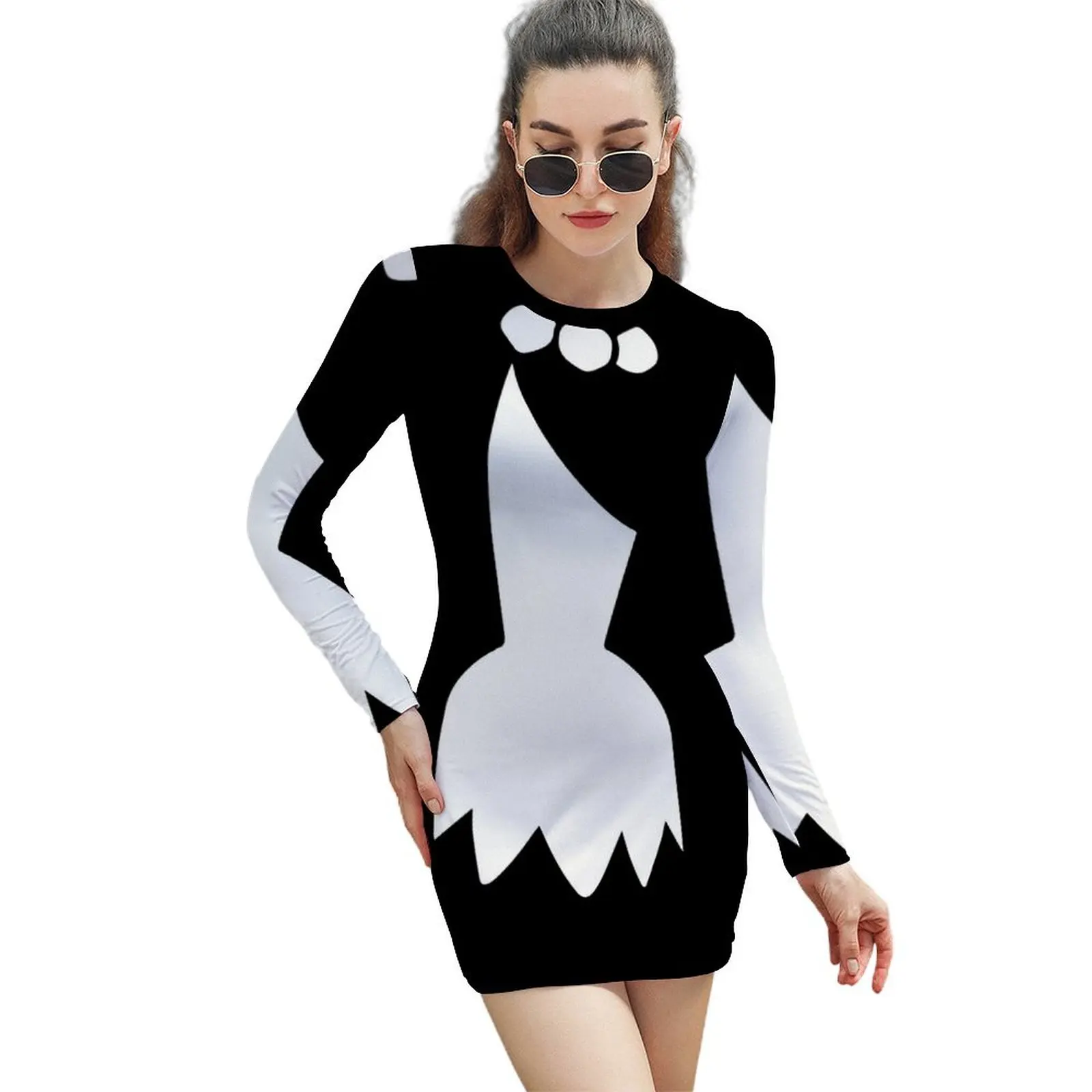 

Wilma Flintstones costume Long-Sleeved Sheath Dress summer dresses women 2024 women's summer jumpsuit