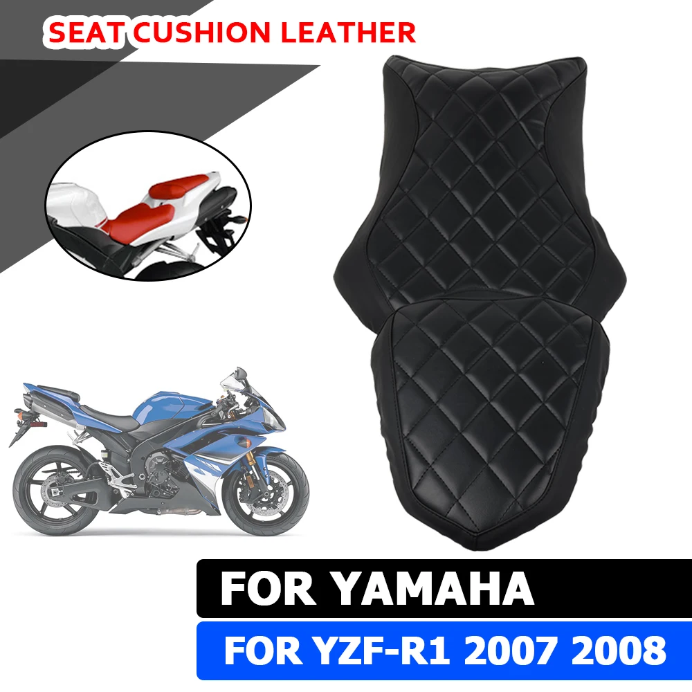 For YZF-R1 Seat Cushion Cover Guard For Yamaha YZFR1 YZF-R-1 2007 2008 Thermal Insulation Thick Sponge Cushion Protector Cover