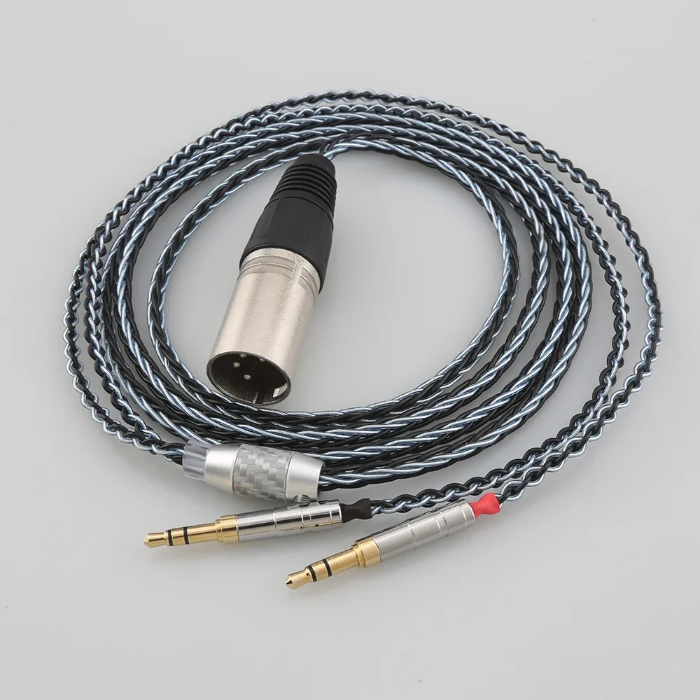 

Audiocrast 8core silver plated Headphone Cable For Focal Clear Elear ElexElegia Stellia