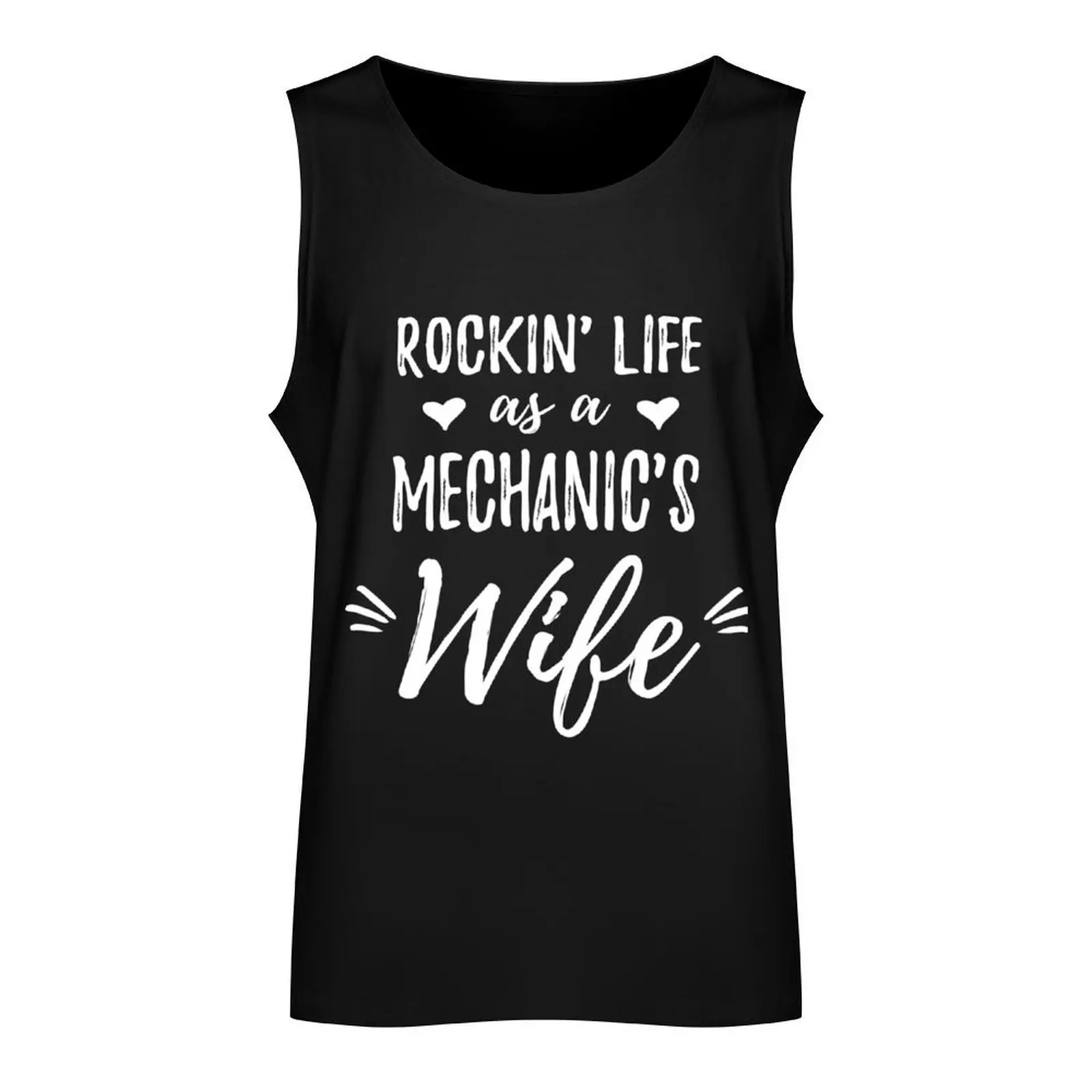 Rockin' Life as a Mechanic's Wife Shirt - Mechanic Wife Tee Tank Top bodybuilding men Men's t-shirt