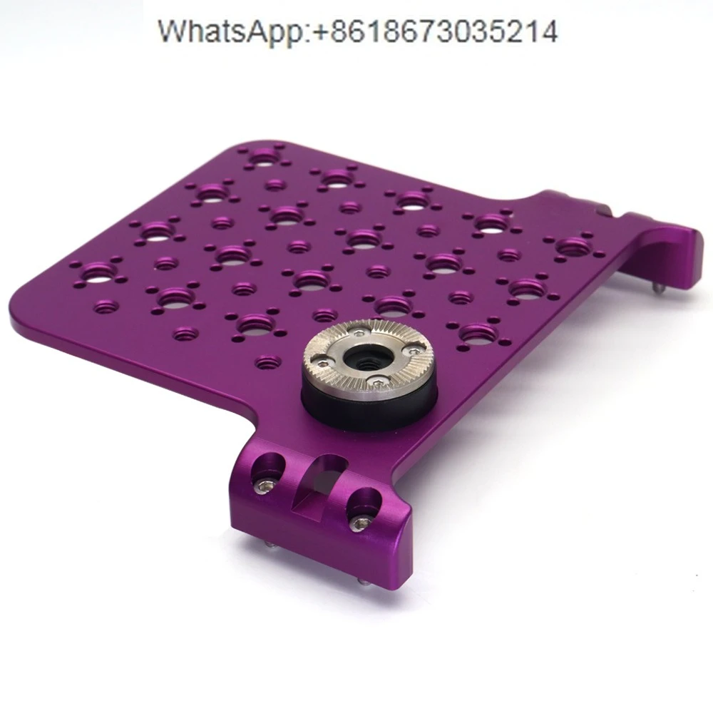 

Camera image transmission Monitor expansion side plate 1/4 3/8 screw hole