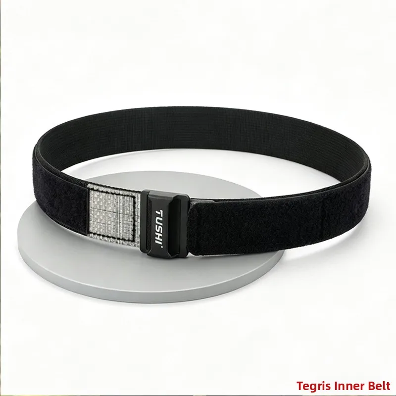 Tactical Inner Belt Nylon Magic Stick Teis Wilderness Outdoor Alloy Buckle Unisex Waist Chain for Duty And Patrol