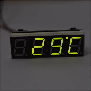 DIY 전자 키트 시계 LED 마이크로 컨트롤러 키트, 디지털 시계, 시간 조명 제어 온도 온도계, 빨강/파랑/녹색/흰색 Best5 DIY 전자 키트 시계 LED 마이크로 컨트롤러 키트, 디지털 시계, 시간 조명 제어 온도 온도계, 빨강/파랑/녹색/흰색 Best5