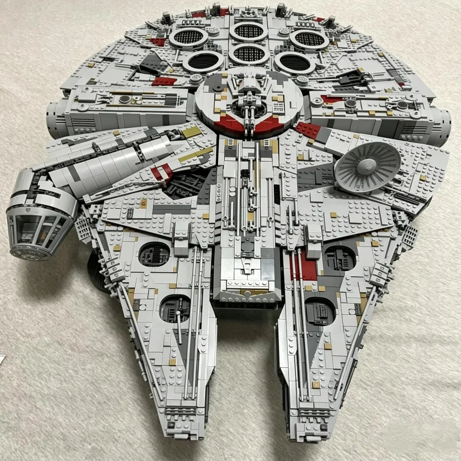 In Stock 7541PCS UCS Space War Plan Big Falcon Millennium Ship Building Blocks Toy Birthday Party Christmas Gifts