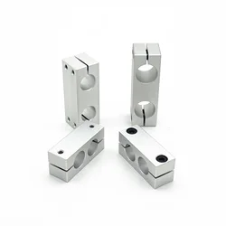 6mm~12mm Pillar Fixed Same Diameter Parallel Clamp Optical Shaft Steel Pipe Round Pipe Fixed Connectors