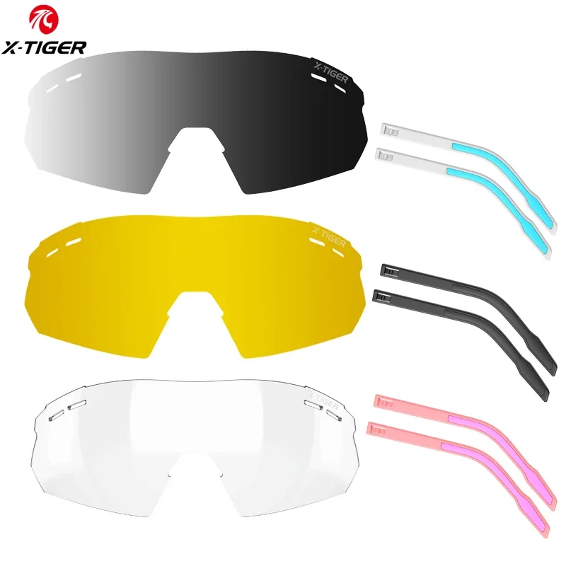 

X-TIGER Cycling Glasses EXS Accessories Photochromic Lens Bike Sunglasses Feets Polarized Lens Replacement Lense Myopia Frame