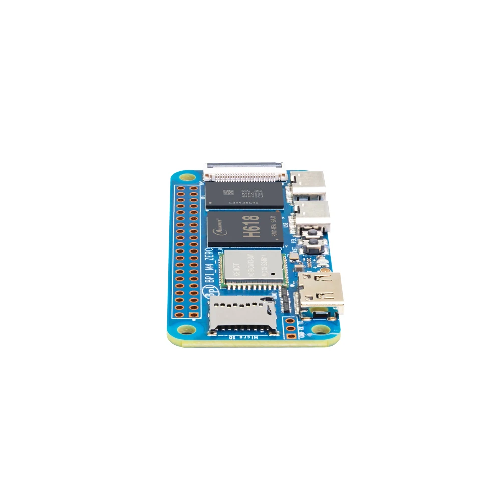 Imagem -04 - Banana pi Único Computador da Placa Placas de Desenvolvimento do Bpi-m4 Zero Allwinner H618 Braço Mali G31 Gpu 2.4g 5g Wifi 4g Lpddr4 32g Emmc