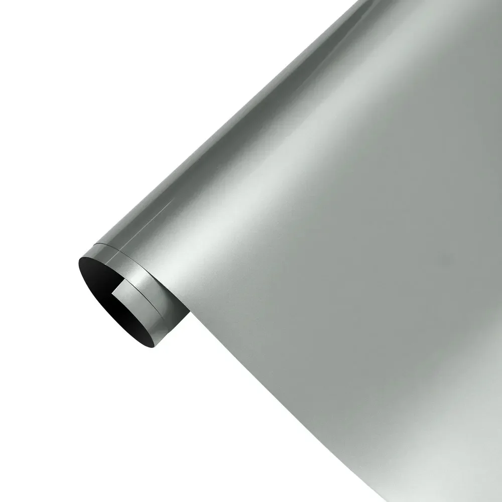 Ksticker Car Wrapping Film Aufkleber PET GT Silber Auto Body Selbstklebende Abdeckung Fahrzeug