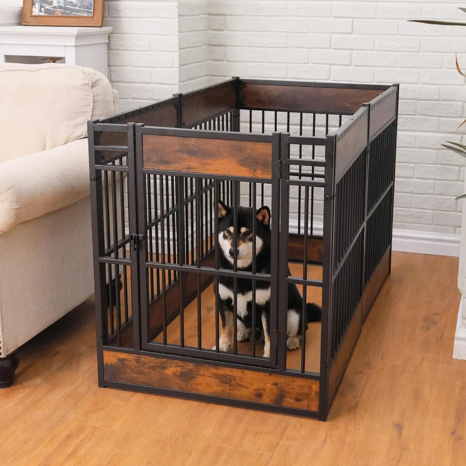 Heavy Duty Exercise Pen Safe and Sturdy,Inch Extendable,31.5