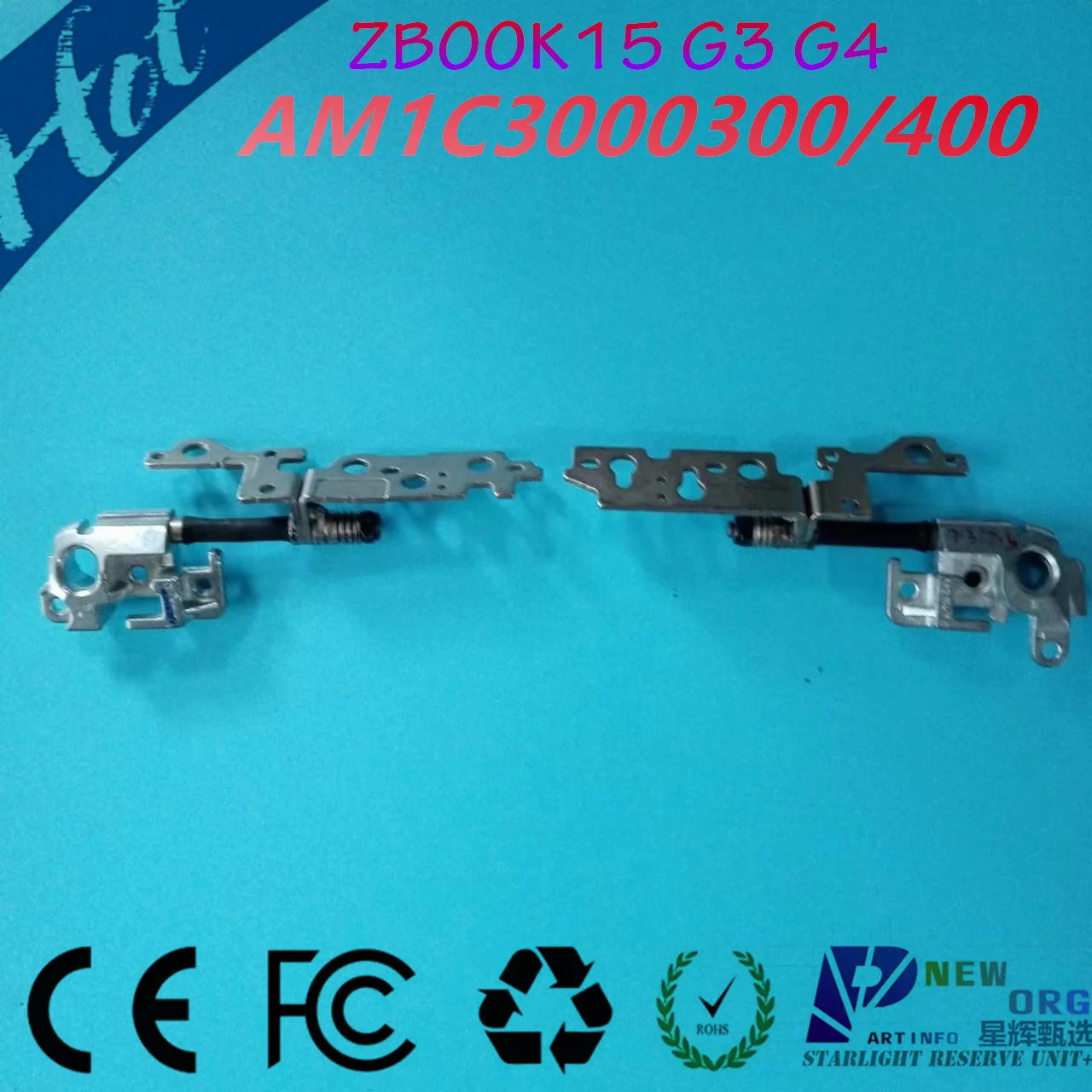 

Brand New ORG Laptop Hinges For HP ZBOOK15 Z15 G3 Z15 G4 series Left &Right AM1C3000300 &AM1C3000400