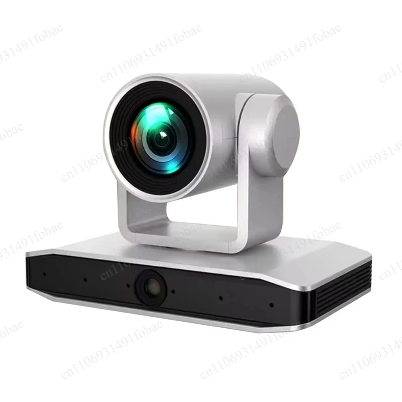 8.5MP 12x Zoom 4K Dual-Lens Speaker Tracking PTZ IP Conference Camera POE with HDMI USB Ports for Business/Church/Education