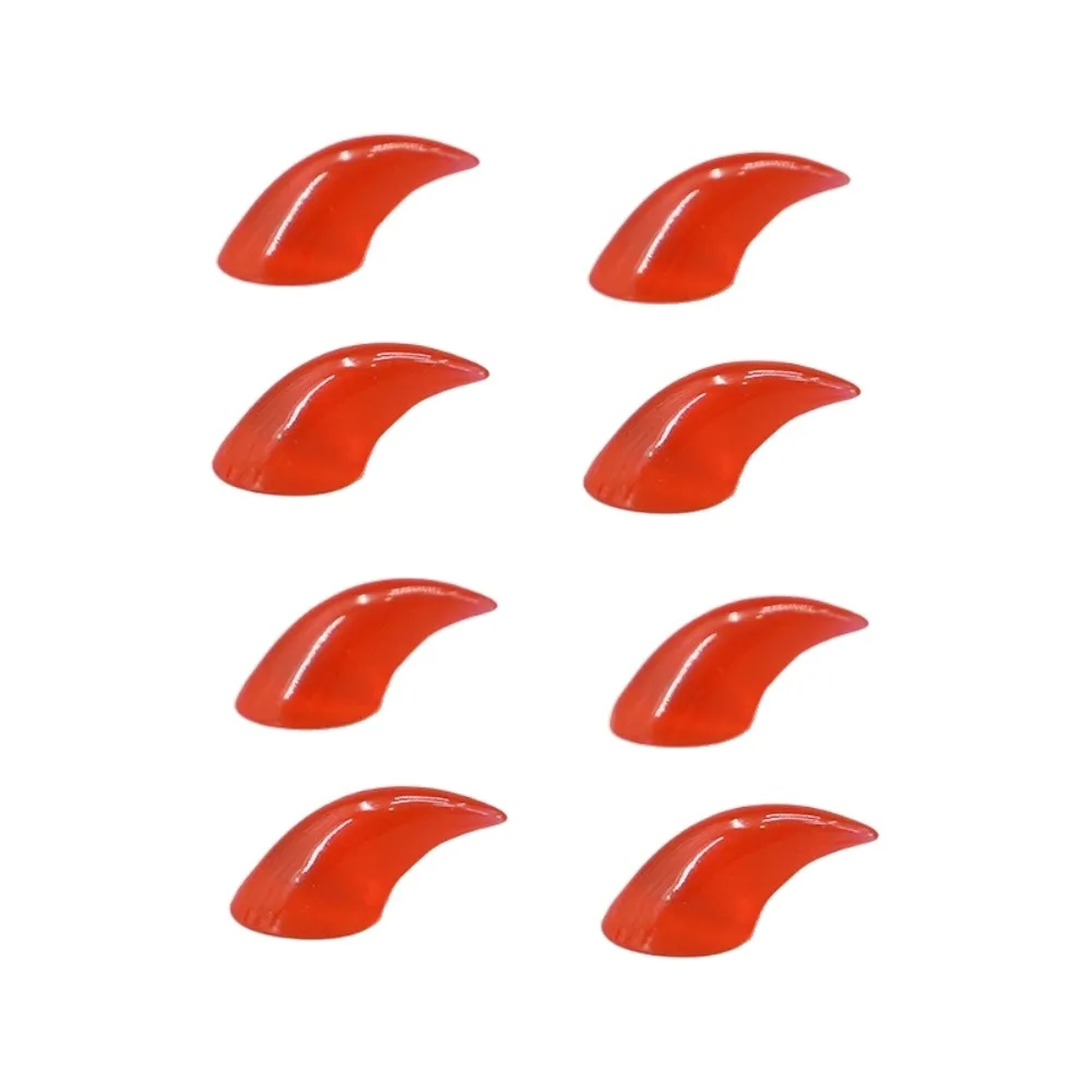 8pcs Multicolor Animal Fursuit Claws Accessories Pointed/Obtuse Handmade Furry Claws Nails Epoxy Cos Porps