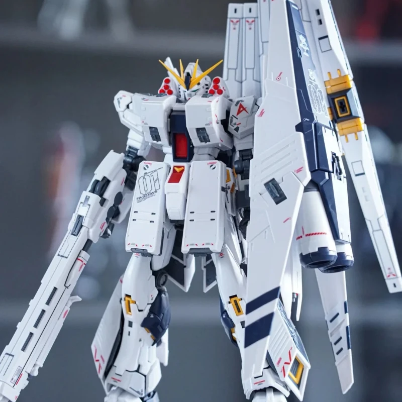 RG 1/144 RX-93 Nu نظام الأسلحة الثقيلة (Hws) الجمعية أطقم منمذجة عمل أرقام سطح المكتب زخرفة مفاجأة تحصيل هدية لعبة