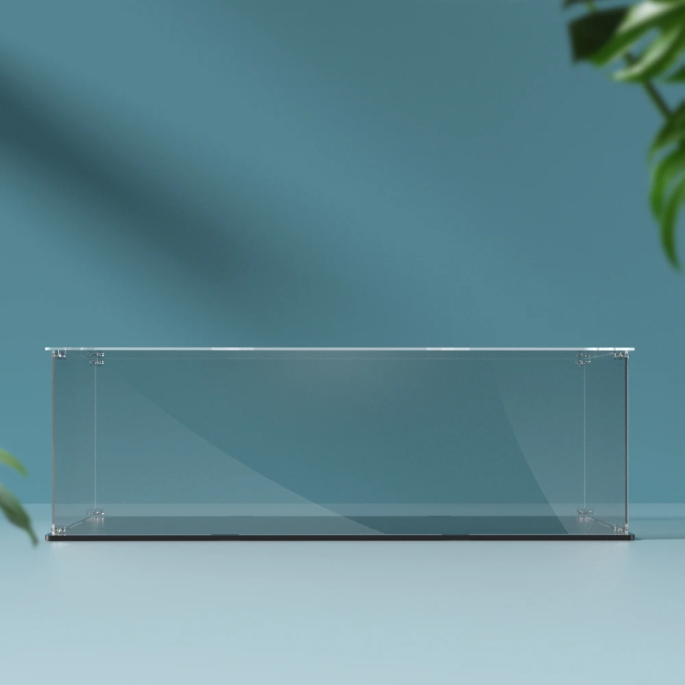 Caixa de exibição acrílica para lego 42143 sp3, caixa de armazenamento transparente à prova de poeira (conjunto de tijolos de brinquedo não incluídos