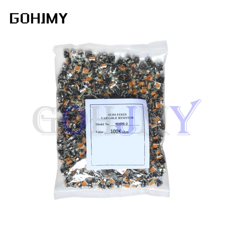 10 шт., потенциометр для триммера, WH06