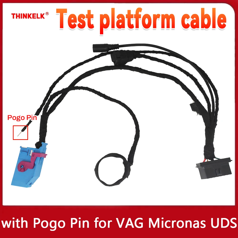 

Test platform cable with Pogo Pin for VAG UDS Dashboard Micronas Cluster for VW/ Volkswagen/ VAG Instrument Communication Cable