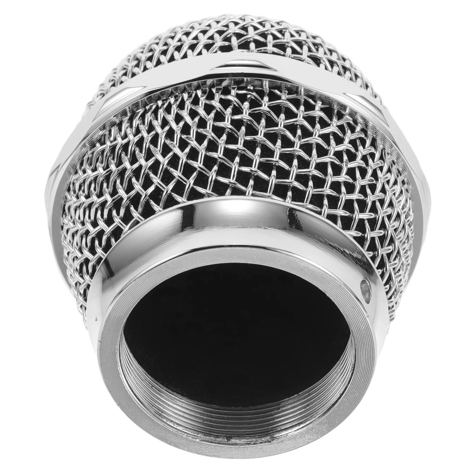 

Small Mic Metal Head Replacement Durable Microphone Grille Mesh Head for Recording Ktv Studio Mic Supply Microphone Supply