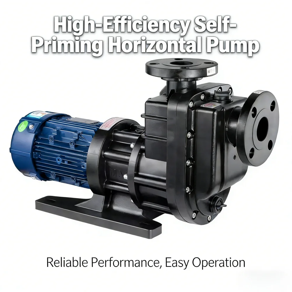 Centrifugal Self-Priming Pump High Pressure Circulation Water Pump for Semiconductor Etching Liquid Transfer