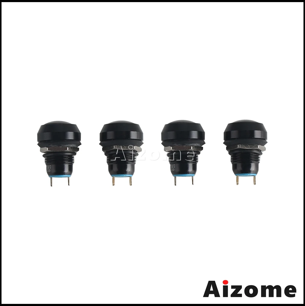 12mm Universal Motorcycle Handlebar Control Self-Locking Switch Button Replace Accessories For Harley Street Sportster Softail