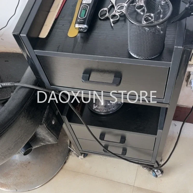 Beauty Salon Hair Auxiliary Tool Carts For Salon Furniture Metal Salon Trolleys Tool Cabinet Barber Shop Hairdressing Cabinet