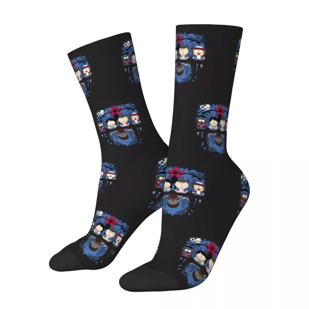 STRANGER PARK Unisex Winter Socks Outdoor Happy Socks Street Style Crazy Sock