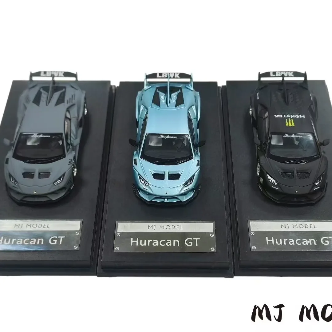 MJ MODELO 1/64 Lamborghini Maverick Hurricane, modelo de coche de aleación a pequeña escala, adorno de colección