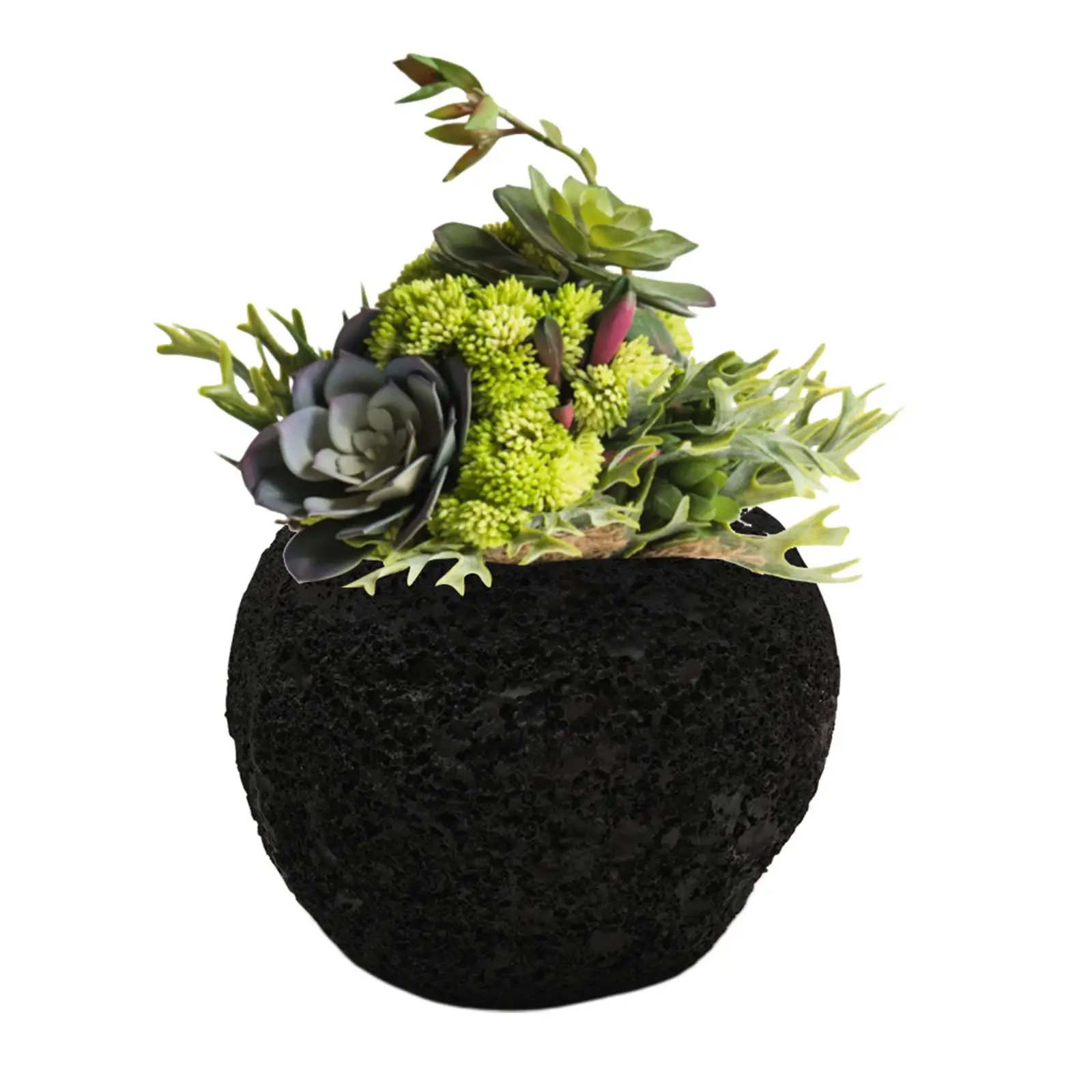 Flowerpot Mini Plants Planter Desktop Potted Holder Home Decor
