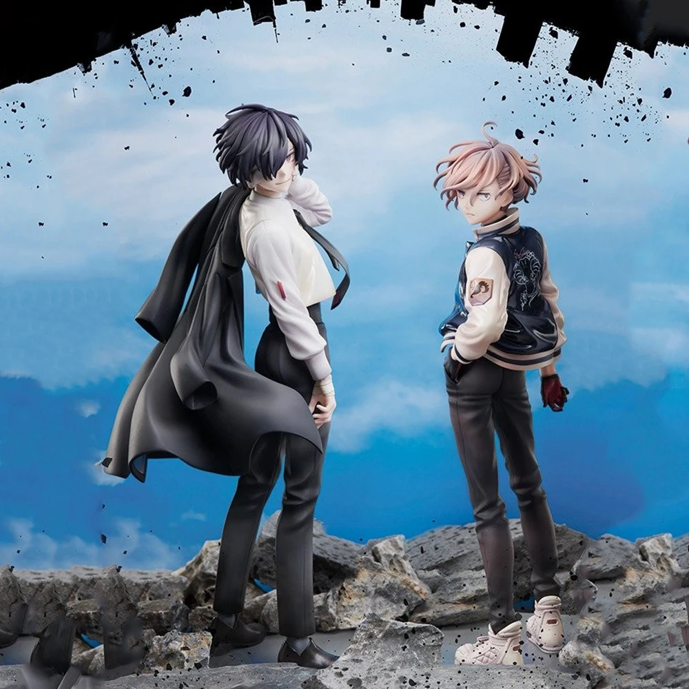 22 cm Japanische BSD Anime Dazai Osamu Figur Nakahara Chuuya Action-figuren PVC Modell Sammlung Peripherie Spielzeug Geburtstag Geschenke