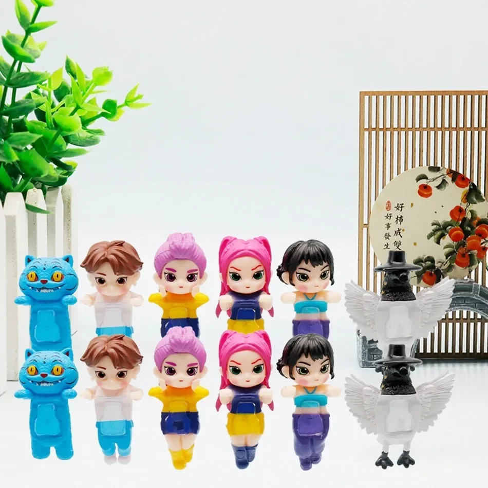 在庫あり Kpop デモンハンターズ デビル ブラインドボックス サジャ コレクション アニメ フィギュア キッズ パーティー コスプレ ゲーム 漫画 デコレーション クリスマスギフト-*