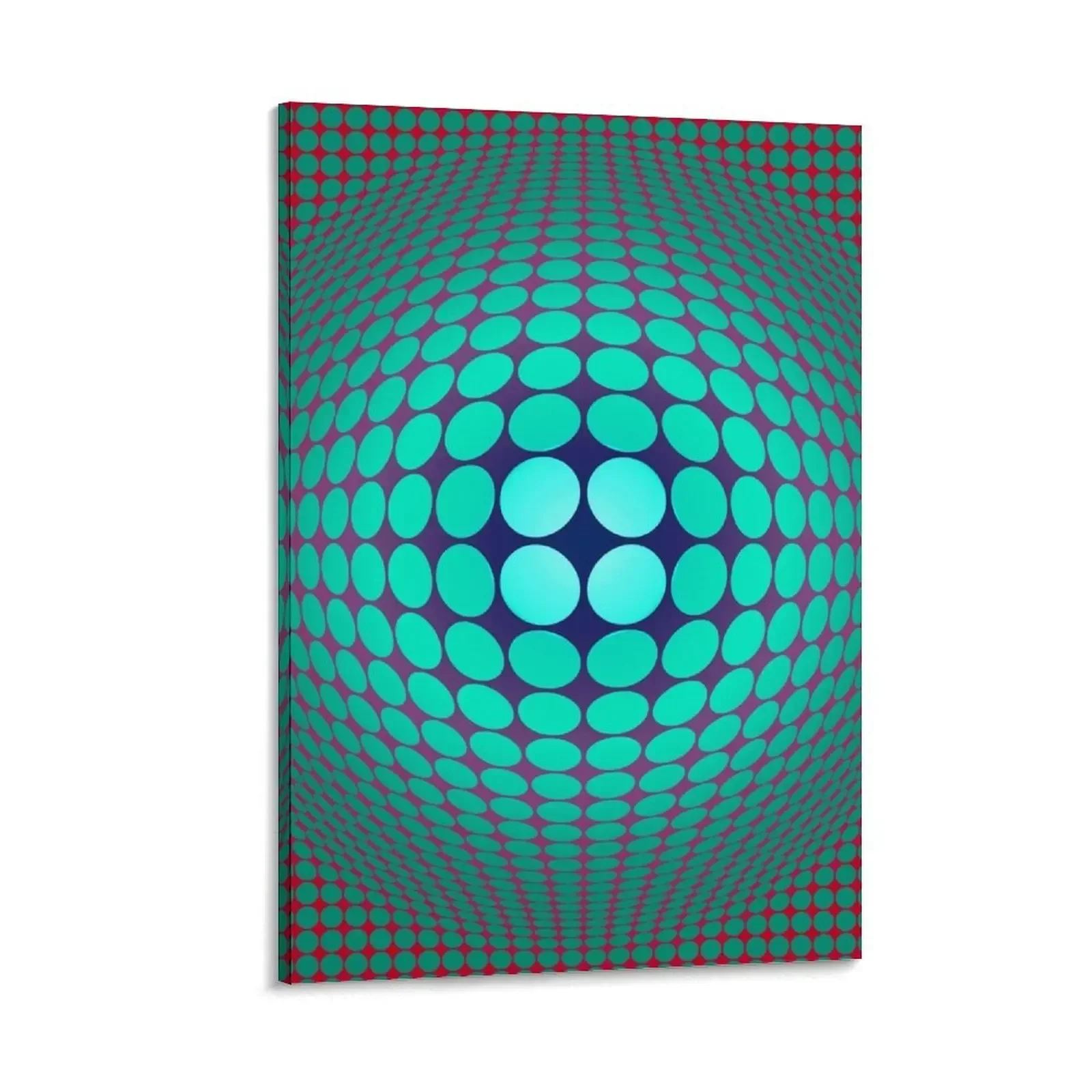 

Copy of Victor Vasarely Homage 58 Canvas Painting Luxury living room decoration home decoration luxury posters anime
