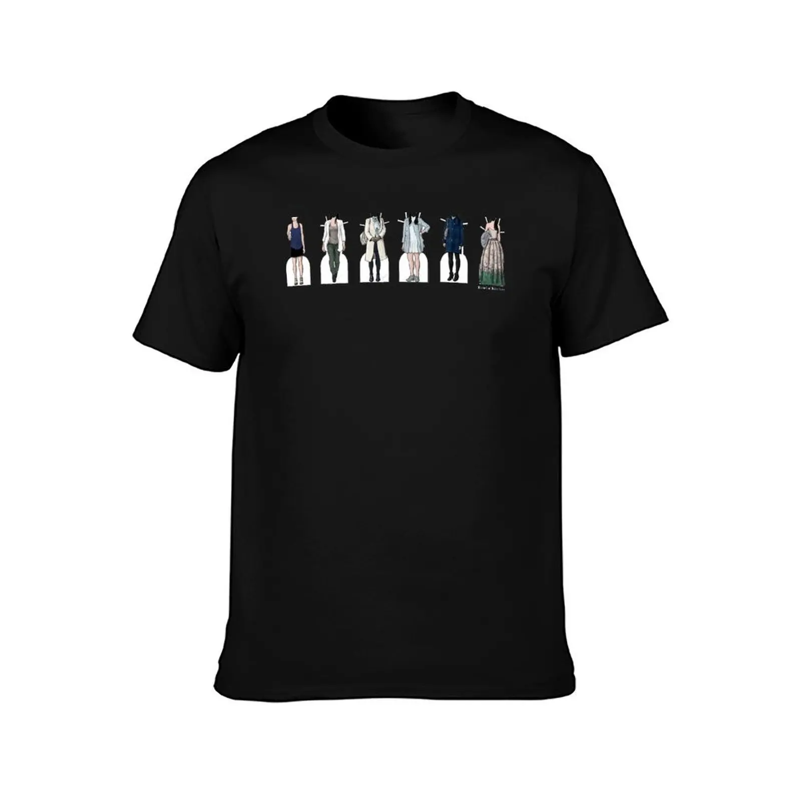 Joan Watson Paper Dolls T-Shirt t shirts for man pack white T-Shirt