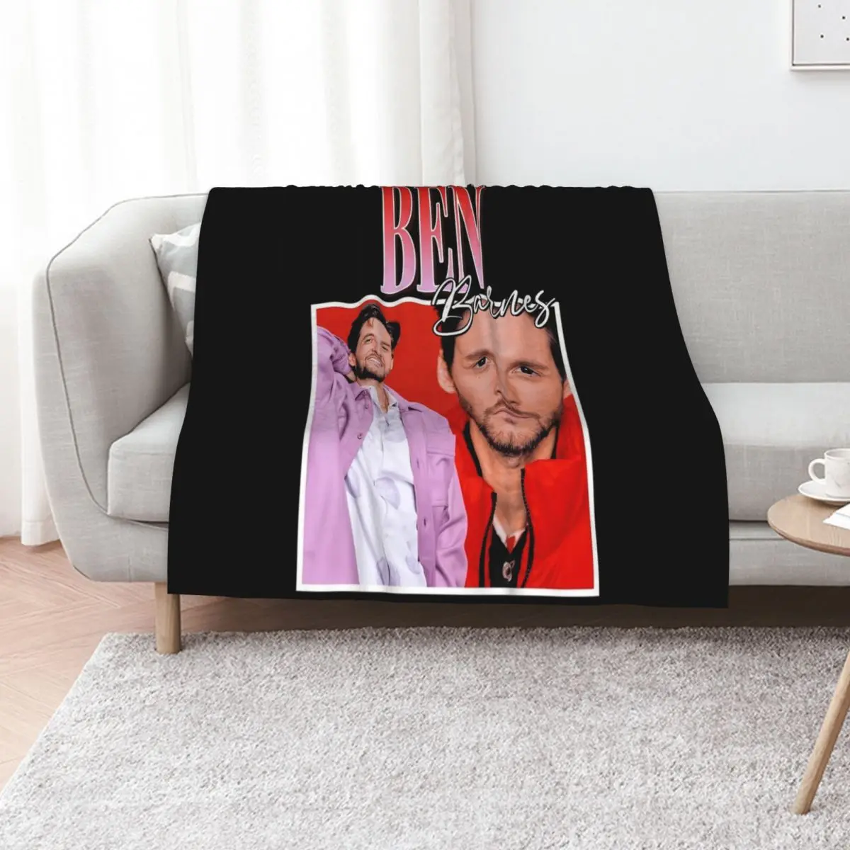 

Ben Barnes Throw Blanket Soft Luxury Designer Hairy Blankets For Sofas Blankets